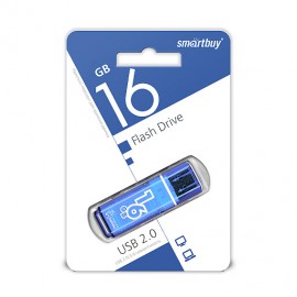 USB 16Gb SmartBuy Glossy series Blue