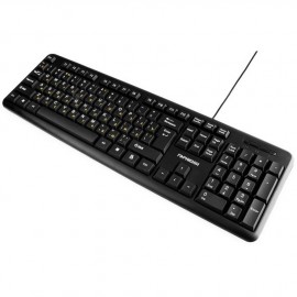 Клавиатура ГАРНИЗОН GK-100 черная, USB