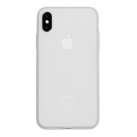 Силиконовый чехол для iPhone X белый (15068ch)