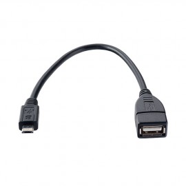Кабель USB <--> microUSB  0,2 м  PERFEO OTG (U4202)