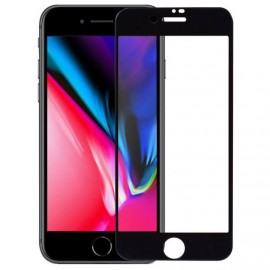 Стекло защитное HOCO для APPLE iPhone 7/8, G5, Full Screen, 0.33 мм, 2.5D, глянцевое, цвет: чёрный