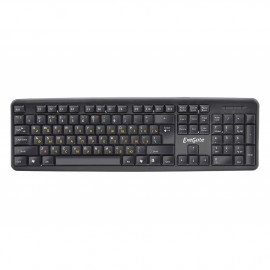 Клавиатура ExeGate EX279938RUS LY-331L2, <USB, шнур 2,2м, черная,  104кл, Enter большой>, Color box