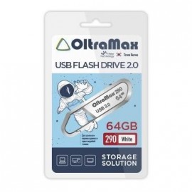 USB 64GB OltraMax 290 белый