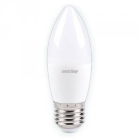 Лампа светодиодная SMARTBUY C37 12Вт 3000K E27 (теплый свет) (1/10/100)