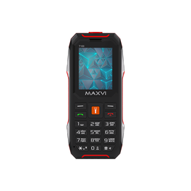 Мобильный телефон Maxvi T100 red