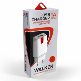 CЗУ WALKER WH-12 для Micro USB (1А), белое