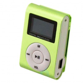 MP3 плеер + FM радио зеленый