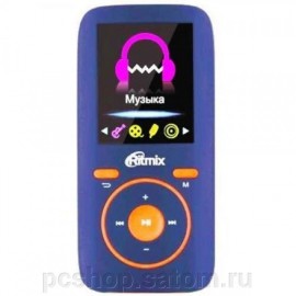 MP3 плеер RITMIX RF-4450 4Gb Blue/Orange