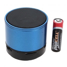 Портативная акустика S10 (USB, microSD, Bluetooth) синий