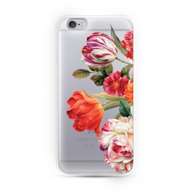 Накладка Phopart для Apple iPhone 6 со стразами, цветы №51