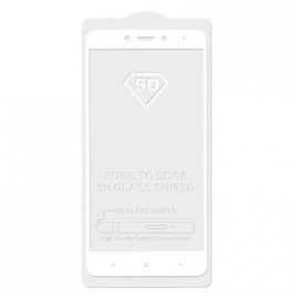 Противоударное стекло 5D NONAME для iPhone 6/6S (4.7) белый, в техпаке