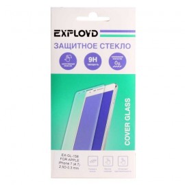 Противоударное стекло EXPLOYD для iPhone 6/6S Plus (5.5) (0,3mm) в бумажной упаковке