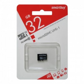 Карта памяти MicroSD 32GB SmartBuy Class 10