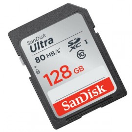 Карта памяти SanDisk Ultra SDXC Class 10 UHS-I 80MB/s 128GB