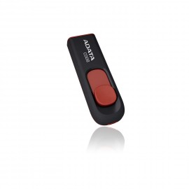 USB 16GB A-DataC008 чёрный/ красный