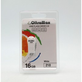 USB 16Gb OltraMax 210 White