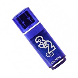 USB 32Gb SmartBuy Glossy  series  Blue