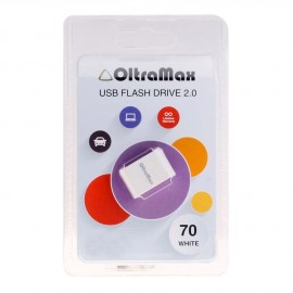 USB  4Gb OltraMax 70 White