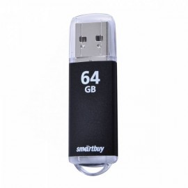 USB 64Gb SmartBuy V-Cut Black
