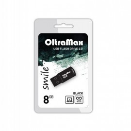 USB  8GB OltraMax Smile чёрный