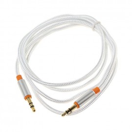 Аудио-кабель Defender JACK01-03 Белый JACK M- JACK M, 1,2м.Медный проводник - Проводник из бескислородной меди высокой очистки для наилучшего качества