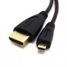 Кабель HDMI <--> miсroHDMI  1.0м MIREX ver.1.4