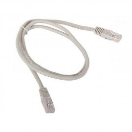 Патч-корд  1,0 м TELECOM UTP серый категории 5е