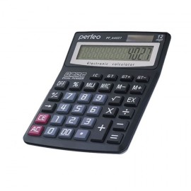Калькулятор Perfeo PF_A4027, бухгалтерский, 12-разр., GT, черный