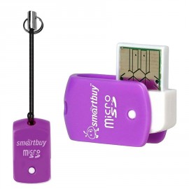 Картридер Smartbuy фиолетовый (SBR-706-F)