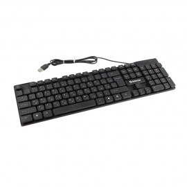 Клавиатура DEFENDER Element HB-190, черная, USB