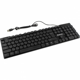 Клавиатура DEFENDER OfficeMate HB-260 RU, черная
