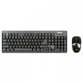 Клавиатура+мышь DIALOG Pointer KMROP-4030U черный