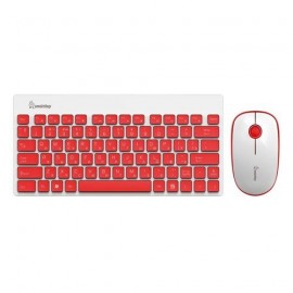Клавиатура+мышь SMARTBUY 220349AG красный/белый