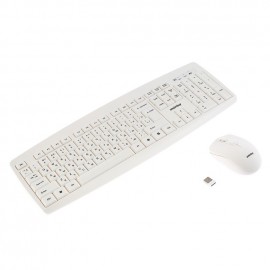 Клавиатура+мышь БП SMARTBUY ONE 212332AG белый
