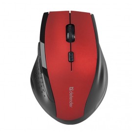 Мышь БП DEFENDER Accura MM-365, красная