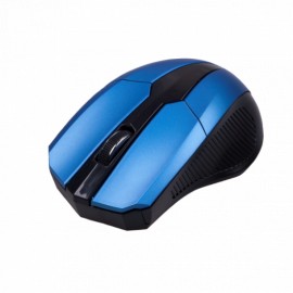 Мышь БП RITMIX RMW-560 черная/синяя, USB