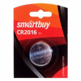 Часовые батарейки SMARTBUY CR2016 BL-5