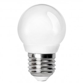 Лампа светодиодная SMART BUY G45-7W-220V-4000K-E27 (глоб, белый свет) (1/10/50)