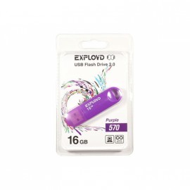 USB 16Gb Exployd 570 Purple