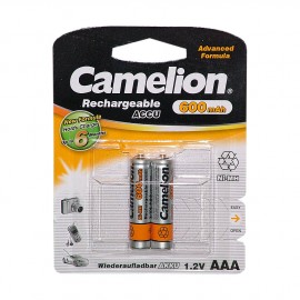 Аккумулятор AAA Camelion, R03-2BL, 600mAh, (2/24/480)