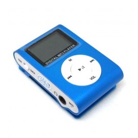 MP3 плеер + FM радио синий