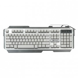 Клавиатура DIALOG Gan-Kata KGK-25U серебро, USB