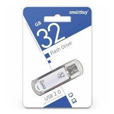 USB 32Gb SmartBuy V-Cut Silver