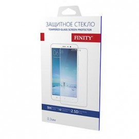 Стекло защитное FINITY для SAMSUNG Galaxy J6 (2018), 0.3 мм, 2.5D, глянцевое, в бумажной упаковке