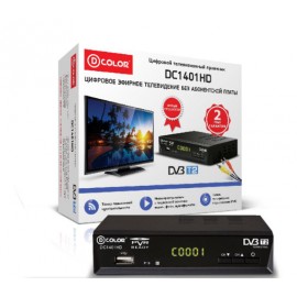 Ресивер DVB-T2 D-COLOR DC1401HD