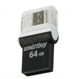 USB 64GB SmartBuy PokoOTG чёрный