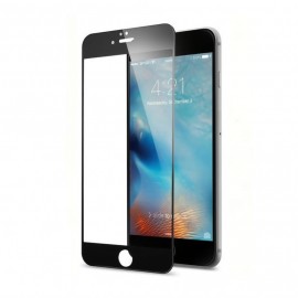 Стекло защитное Noname для APPLE iPhone 6/6S (4.7), Full Screen, 0.33 мм, 2D, глянцевое, цвет: чёрный, в техпаке