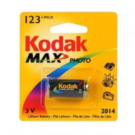 Элемент питания Kodak CR123-1BL Max, 3В