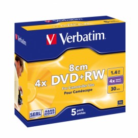 VERBATIM MINI DVD+RW 1.4 GB 4x JC/5 043565