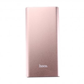 Аккумулятор HOCO J17A, Clear, 10000mA, пластик, 1 USB выход, 2.1A, цвет: золотой